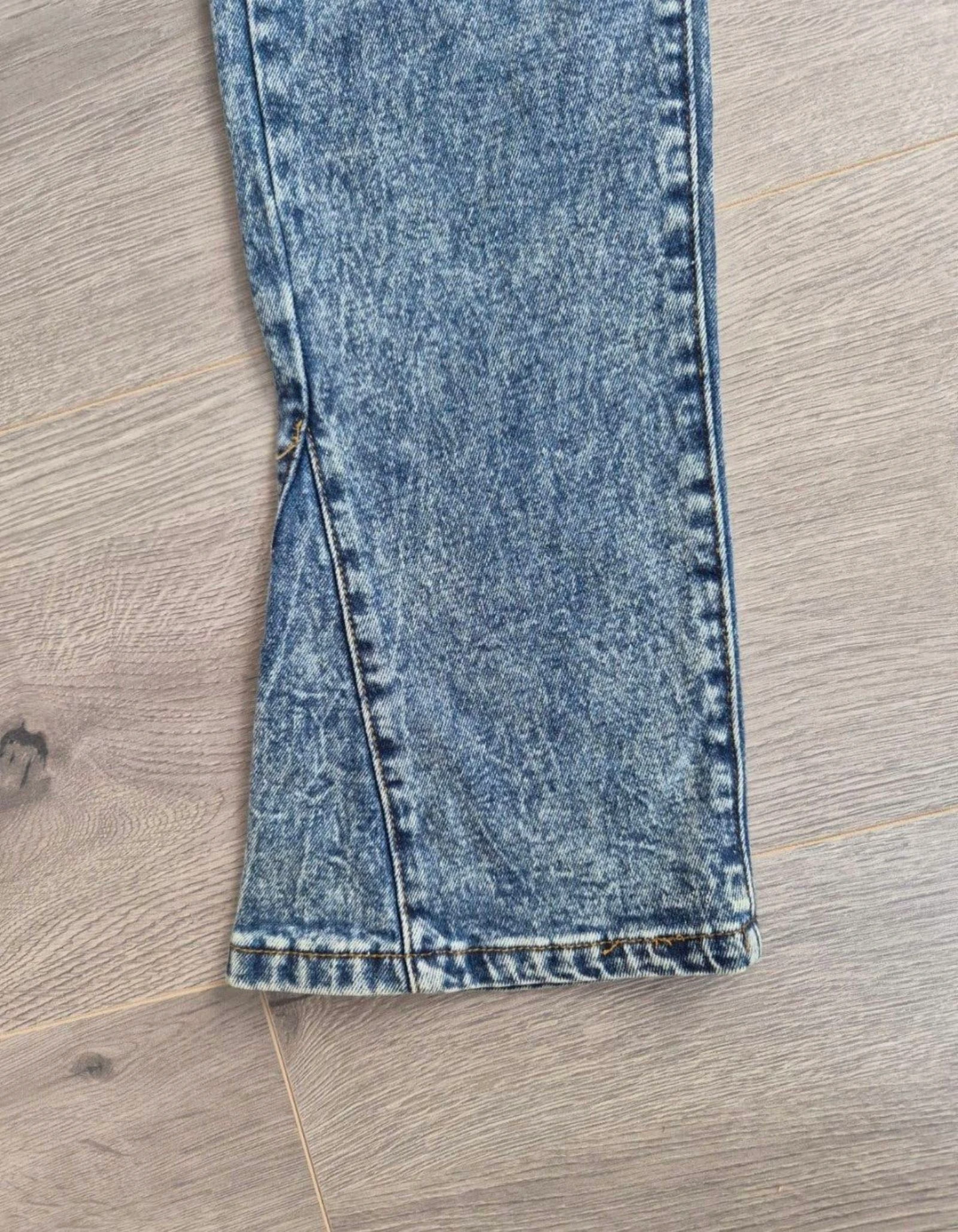 Don't Waste Culture Acid Wash Flare Jeans avec fentes - Taille 32 – photo 6